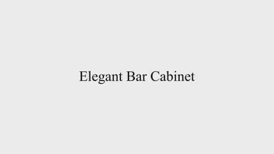 Elegant Bar Cabinet