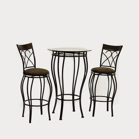 Northridge Metal Pub Table with 2 Chairs