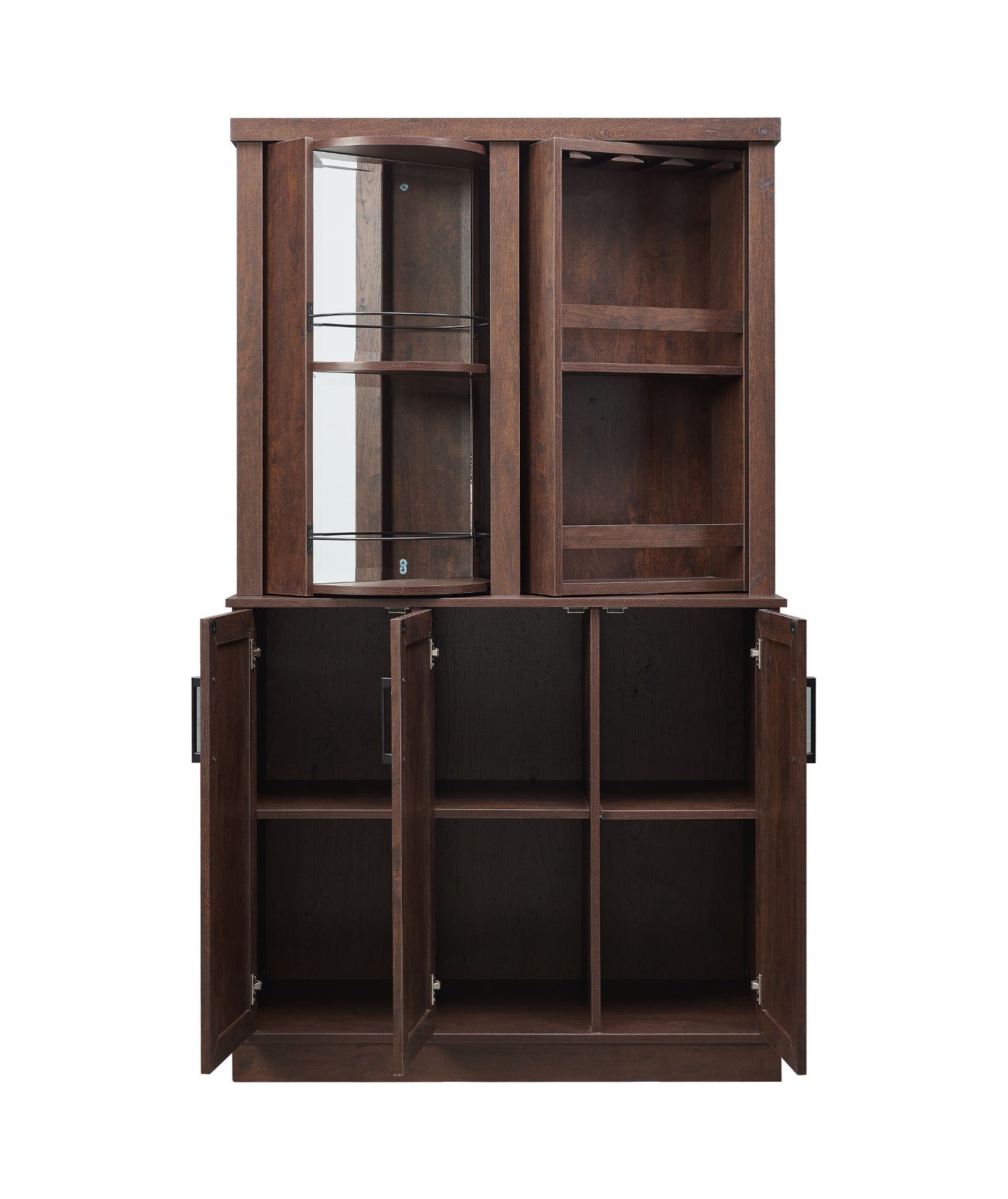 Jill Zarin Home Bar Cabinet Rotating Wine Rack